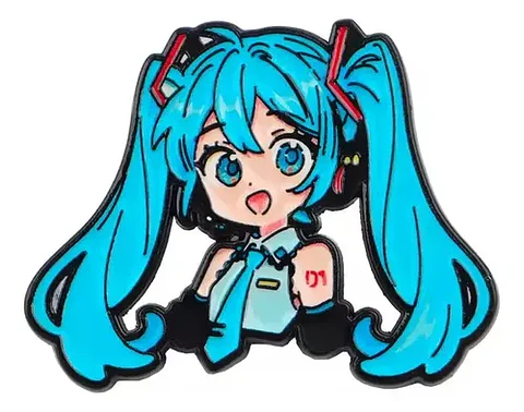 Pins De Miku Hatsune / Hatsune Miku / Pines Metalicos