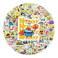 Pack 100 Stickers De Bob Esponja - Pegatinas / Calcomanias - Miniatura 3