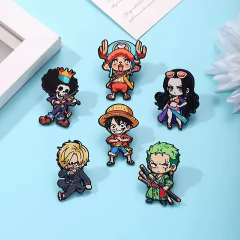 Pins De One Piece / One Piece / Broches Metálicos