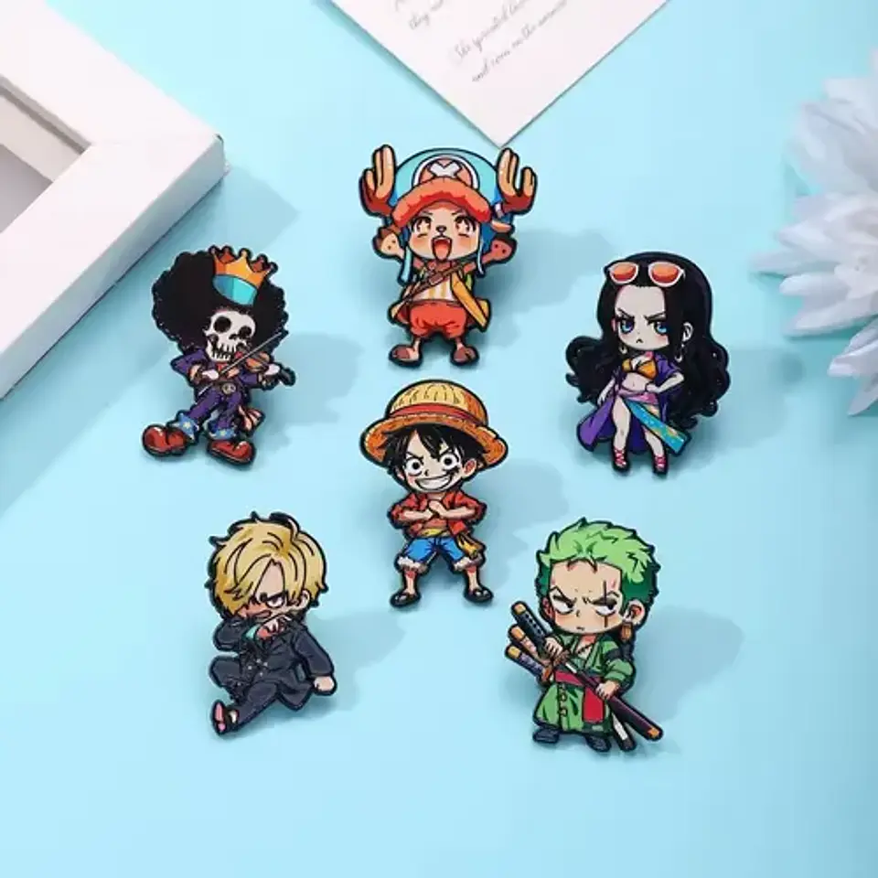 Pins De One Piece / One Piece / Broches Metálicos 2
