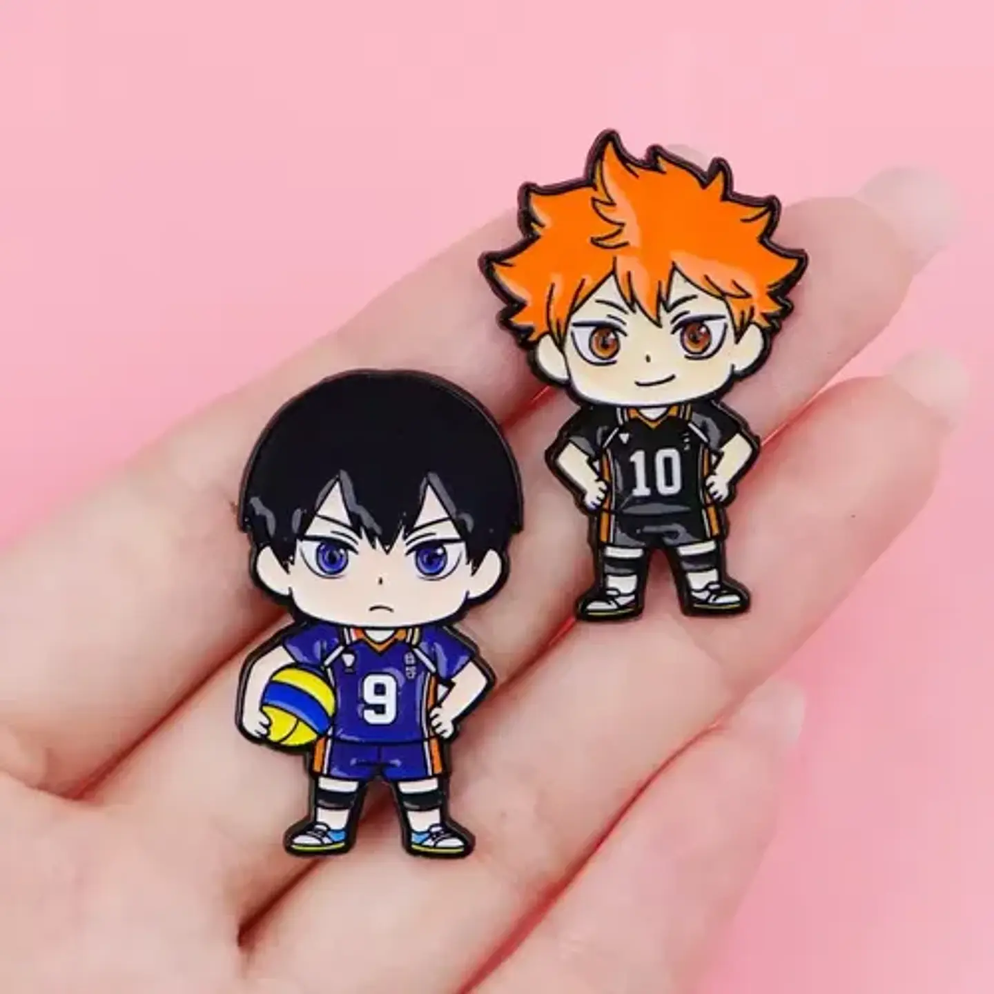 Pins De Shoyo Hinata / Haikyuu! / Pines Metálicos (broches) 2