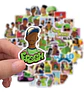 El Principe Del Rap - Set De 50 Stickers / Calcomanias - Miniatura 2