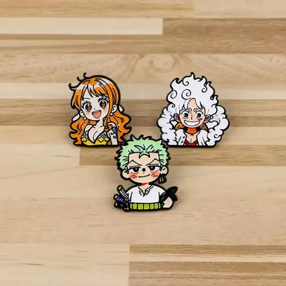 Pins De Roronoa Zoro / One Piece / Broche Metálicos 5