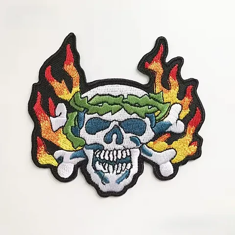 Parches Para Ropa - Calaveras / Termoadhesivo