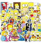 Pack 100 Stickers De Simpson - Pegatinas / Calcomanias - Miniatura 2