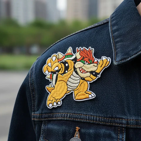 Parches Para Ropa -bowser / Termoadhesivo
