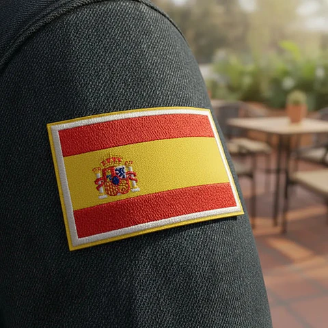 Parches Para Ropa - Bandera De España /termoadhesivo