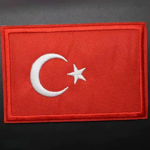 Parches Para Ropa - Bandera De Turquía /termoadhesivo