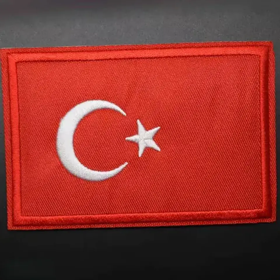 Parches Para Ropa - Bandera De Turquía /termoadhesivo 2