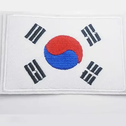 Parches Para Ropa - Bandera De Corea Del Sur /termoadhesivo