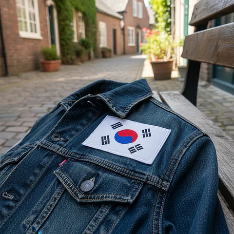 Parches Para Ropa - Bandera De Corea Del Sur /termoadhesivo