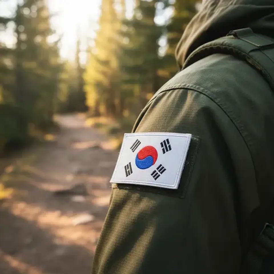 Parches Para Ropa - Bandera De Corea Del Sur /termoadhesivo 3
