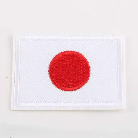 Parches Para Ropa - Bandera De Japón /termoadhesivo