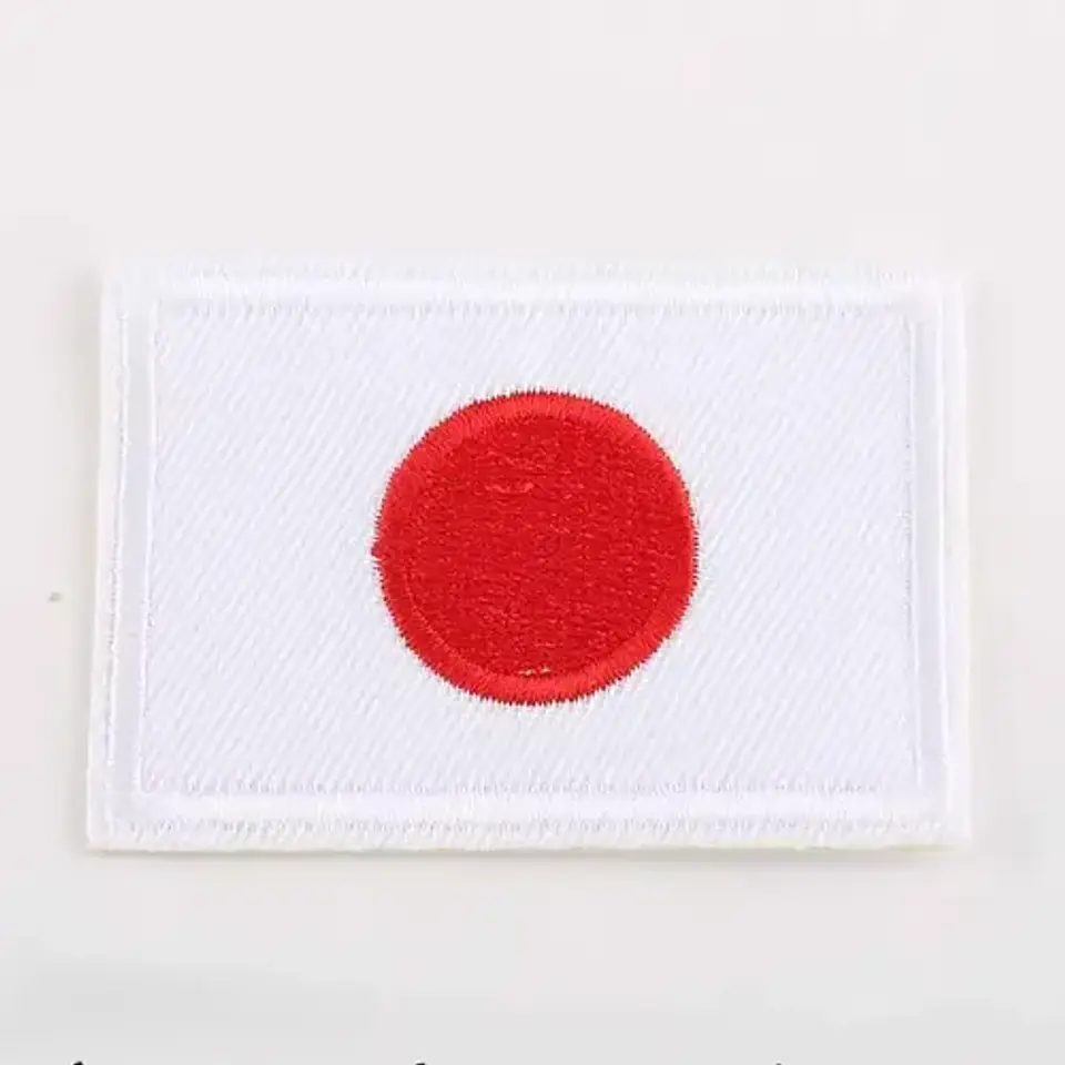 Parches Para Ropa - Bandera De Japón /termoadhesivo 1