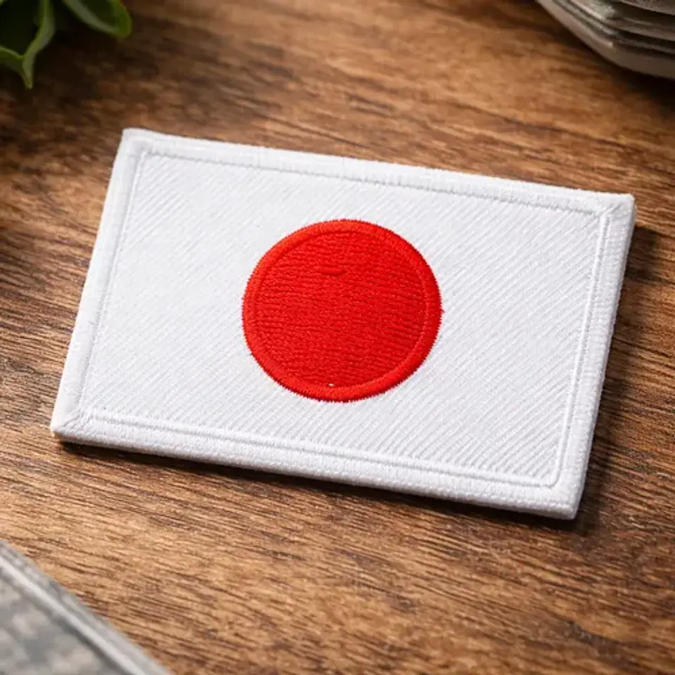 Parches Para Ropa - Bandera De Japón /termoadhesivo 3