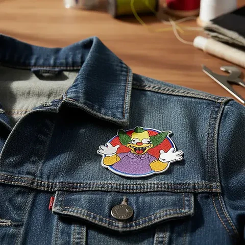 Parches Para Ropa - Krusty El Payaso / Termoadhesivo