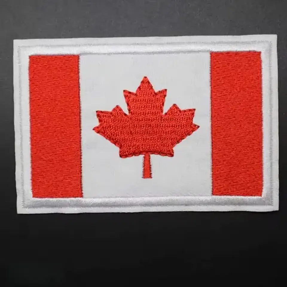 Parches Para Ropa - Bandera De Canadá /termoadhesivo 1