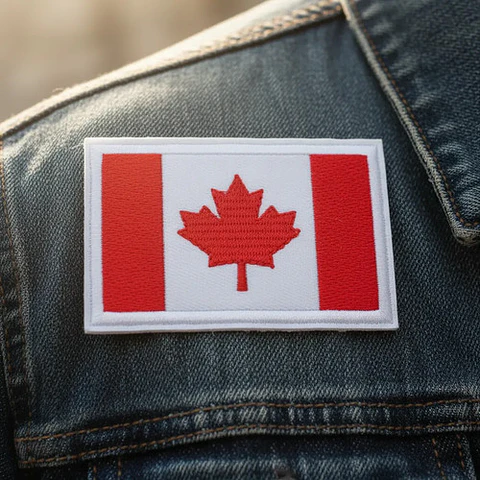 Parches Para Ropa - Bandera De Canadá /termoadhesivo