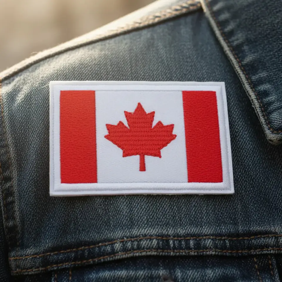 Parches Para Ropa - Bandera De Canadá /termoadhesivo 2