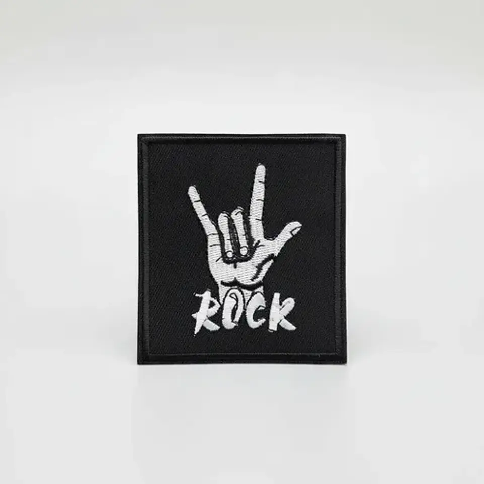 Parches Para Ropa - Me Encanta El Rock / Termoadhesivo 1
