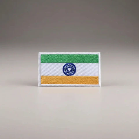 Parches Para Ropa - Bandera De India / Termoadhesivo