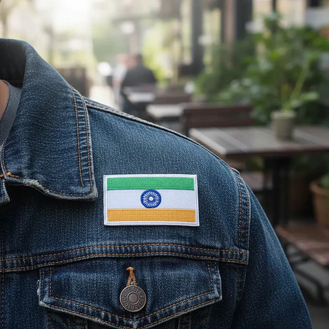 Parches Para Ropa - Bandera De India / Termoadhesivo
