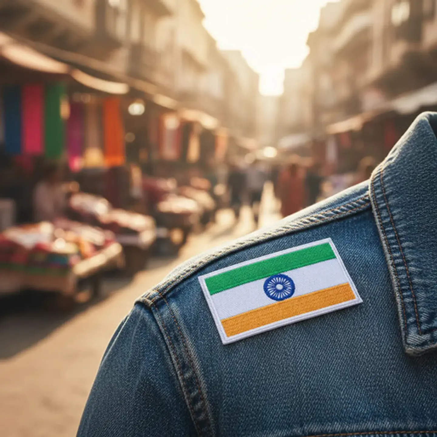 Parches Para Ropa - Bandera De India / Termoadhesivo 3