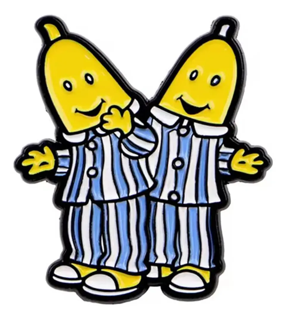 Pins De Bananas En Pijama  / Broches Metálicos (pines) 1
