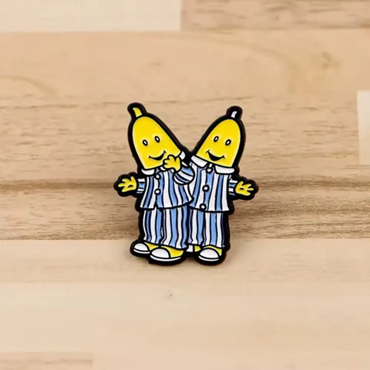 Pins De Bananas En Pijama  / Broches Metálicos (pines) 3