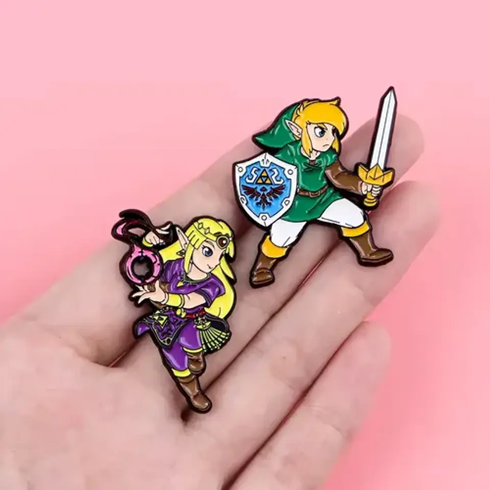 Pins Princesa Zelda The Legend  / Broches Metálicos (pines) 3
