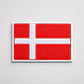 Parches Para Ropa - Bandera De Dinamarca / Termoadhesivo - Miniatura 1