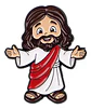 Pins De Jesus / Jesus / Pines Metalicos - Miniatura 1