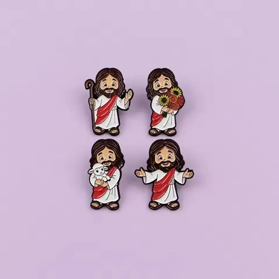 Pins De Jesus / Jesus / Pines Metalicos 4