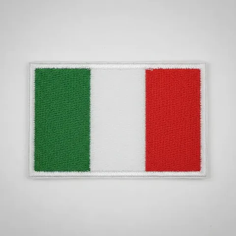 Parches Para Ropa - Bandera De Italia / Termoadhesivo