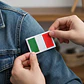 Parches Para Ropa - Bandera De Italia / Termoadhesivo - Miniatura 2