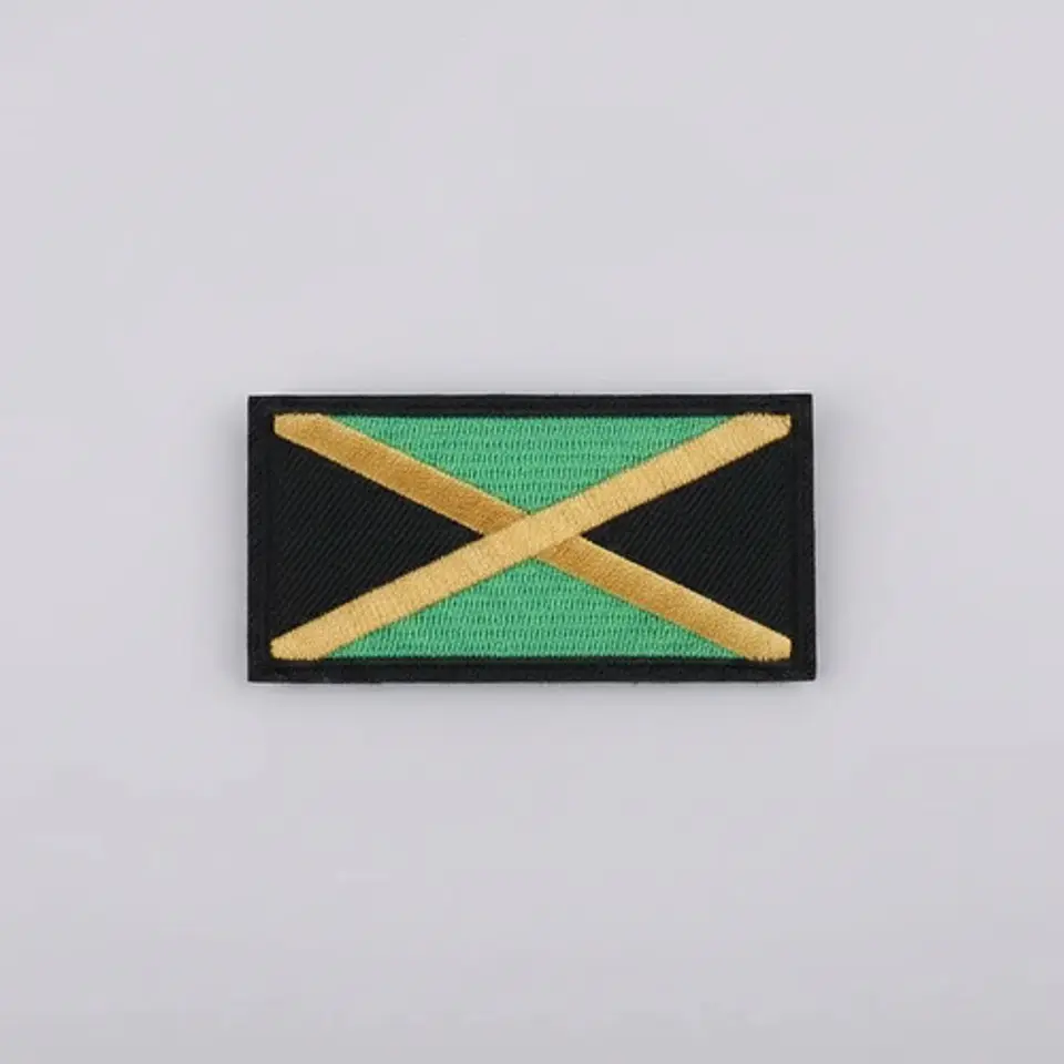 Parches Para Ropa - Bandera De Jamaica / Termoadhesivo 1