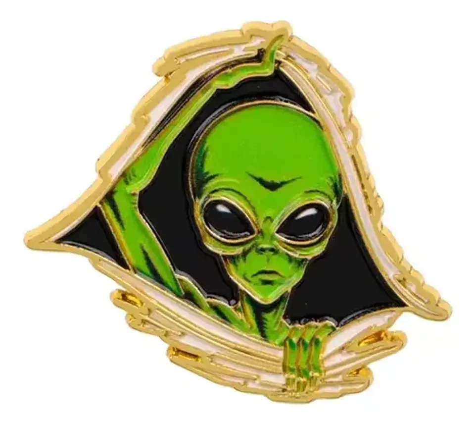Pins De I Love Aliens / El Marciano / Pines Metálico 1