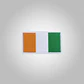Parches Para Ropa - Bandera De Irlanda / Termoadhesivo - Miniatura 1