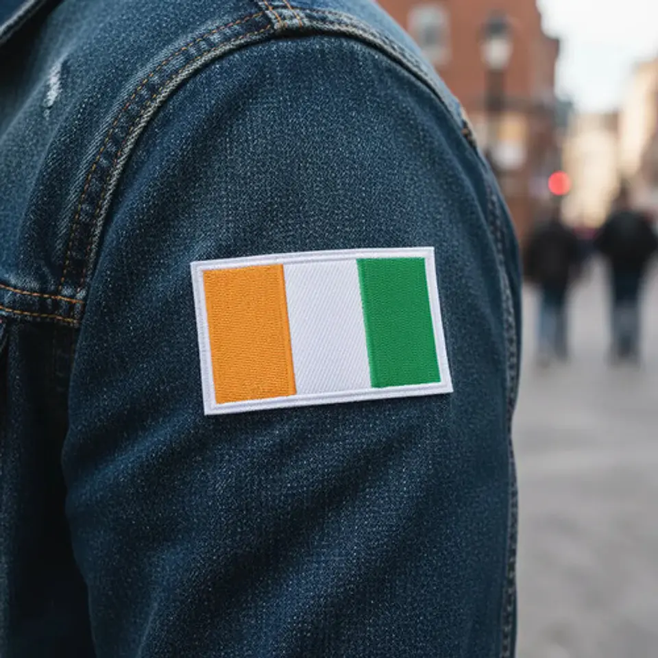 Parches Para Ropa - Bandera De Irlanda / Termoadhesivo 3