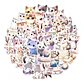 50 Stickers De Gatos Michi Mininos - Etiquetas Autoadhesivas - Miniatura 4
