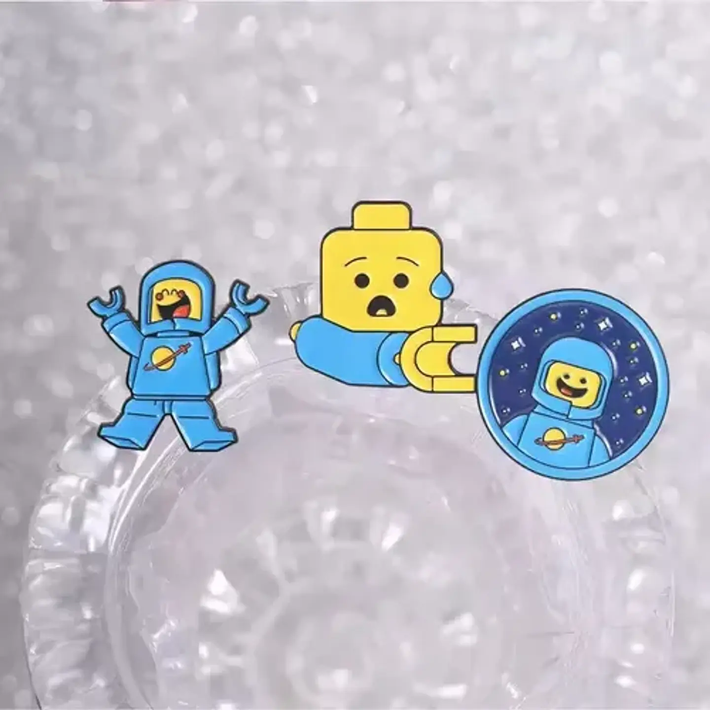 Pins De Lego/ Lego / (pines) Broches Metálicos 3
