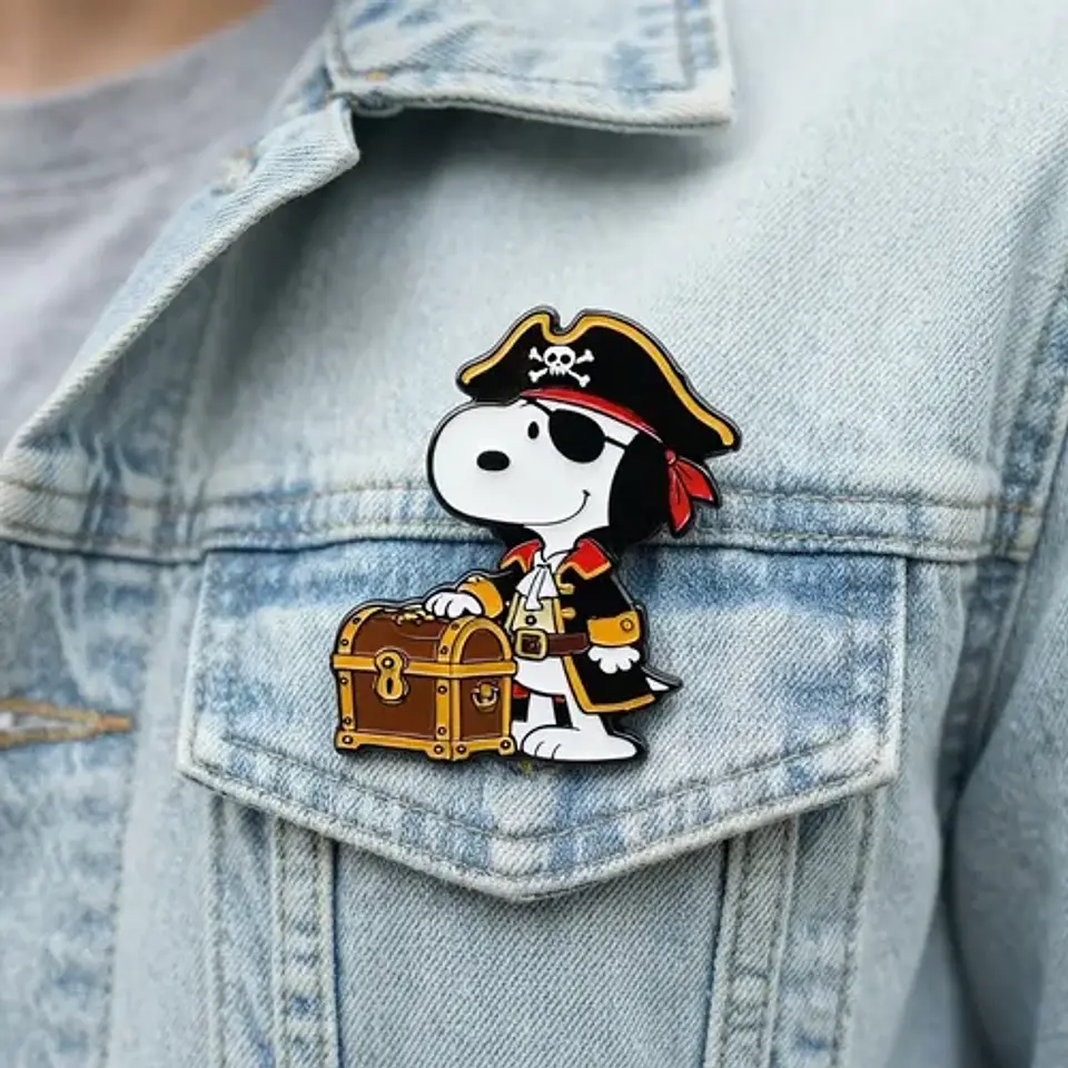 Pines De Snoopy / Peanuts / Broches Metálico 4