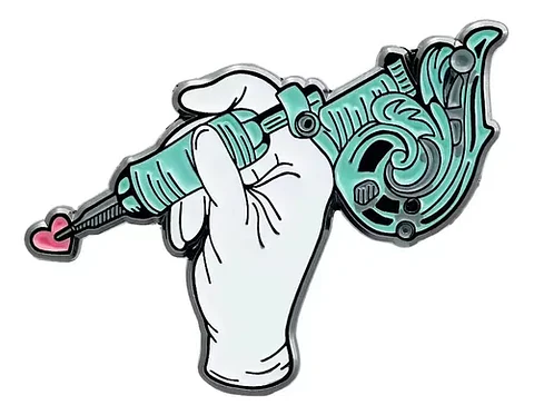 Pins De I Love Tattoo / Tattoo / (pines) Broche Metálicos