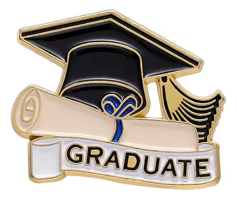 Pins De Graduate / Graduación / Broche Metálicos