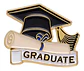 Pins De Graduate / Graduación / Broche Metálicos - Miniatura 1