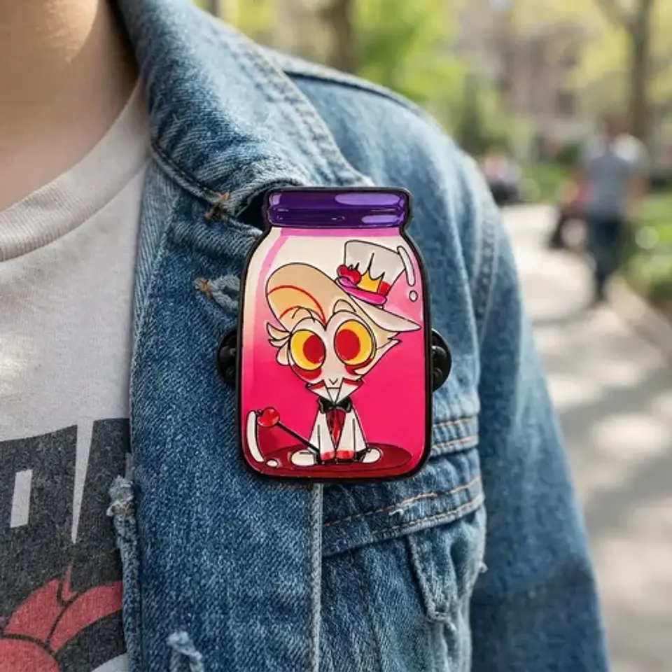 Pins De Lucifer / Hazbin Hotel / Broches Metálicos 3