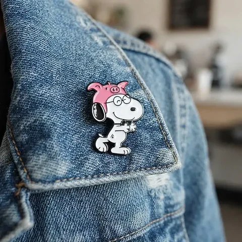 Pines De Snoopy / Peanuts / Broches Metálicos