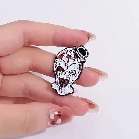Pins De Terrifier / Terrifier  / Pines Metalicos (pines)