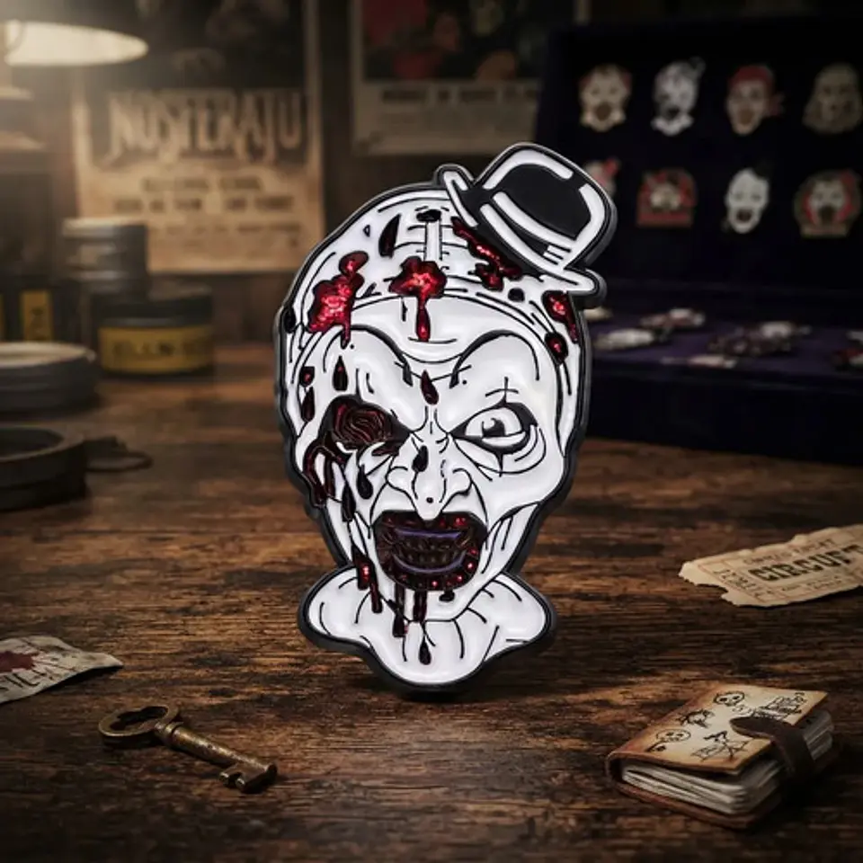 Pins De Terrifier / Terrifier  / Pines Metalicos (pines) 3