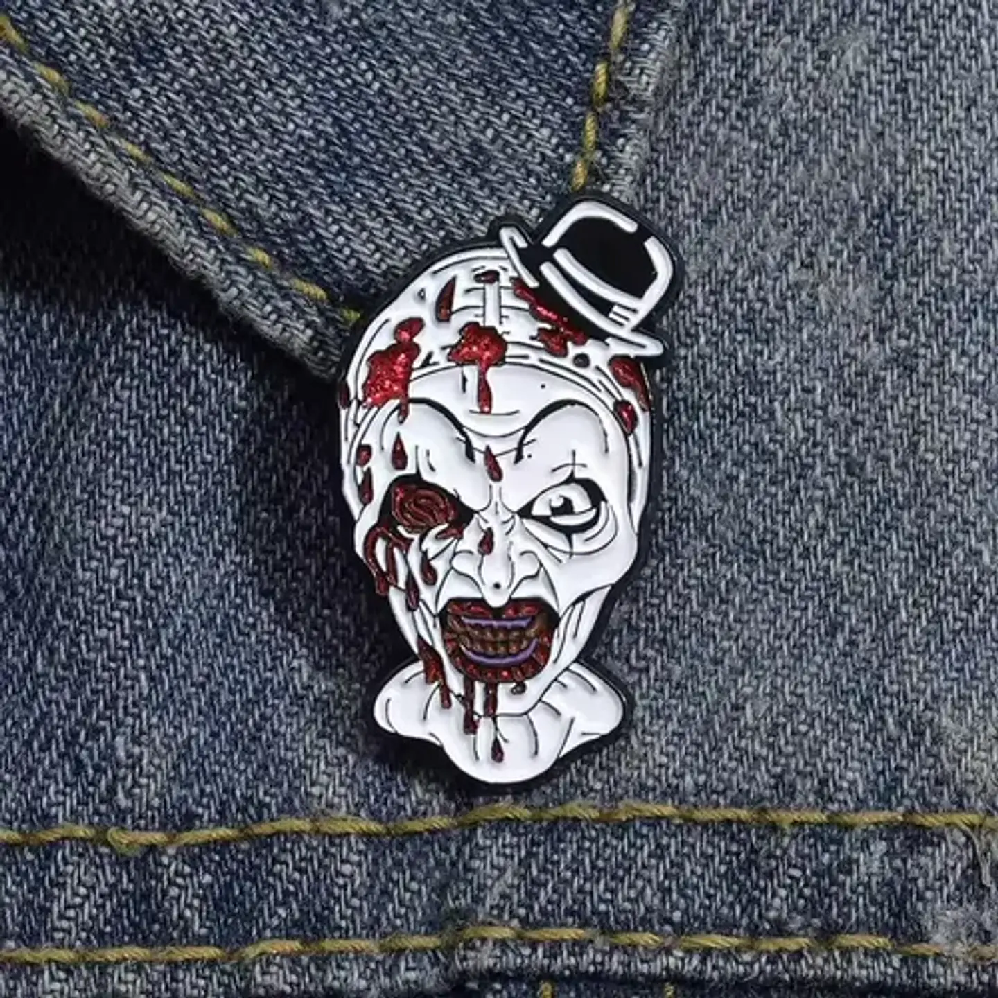 Pins De Terrifier / Terrifier  / Pines Metalicos (pines) 4